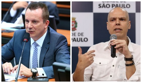 Celso Russomanno e Bruno Covas