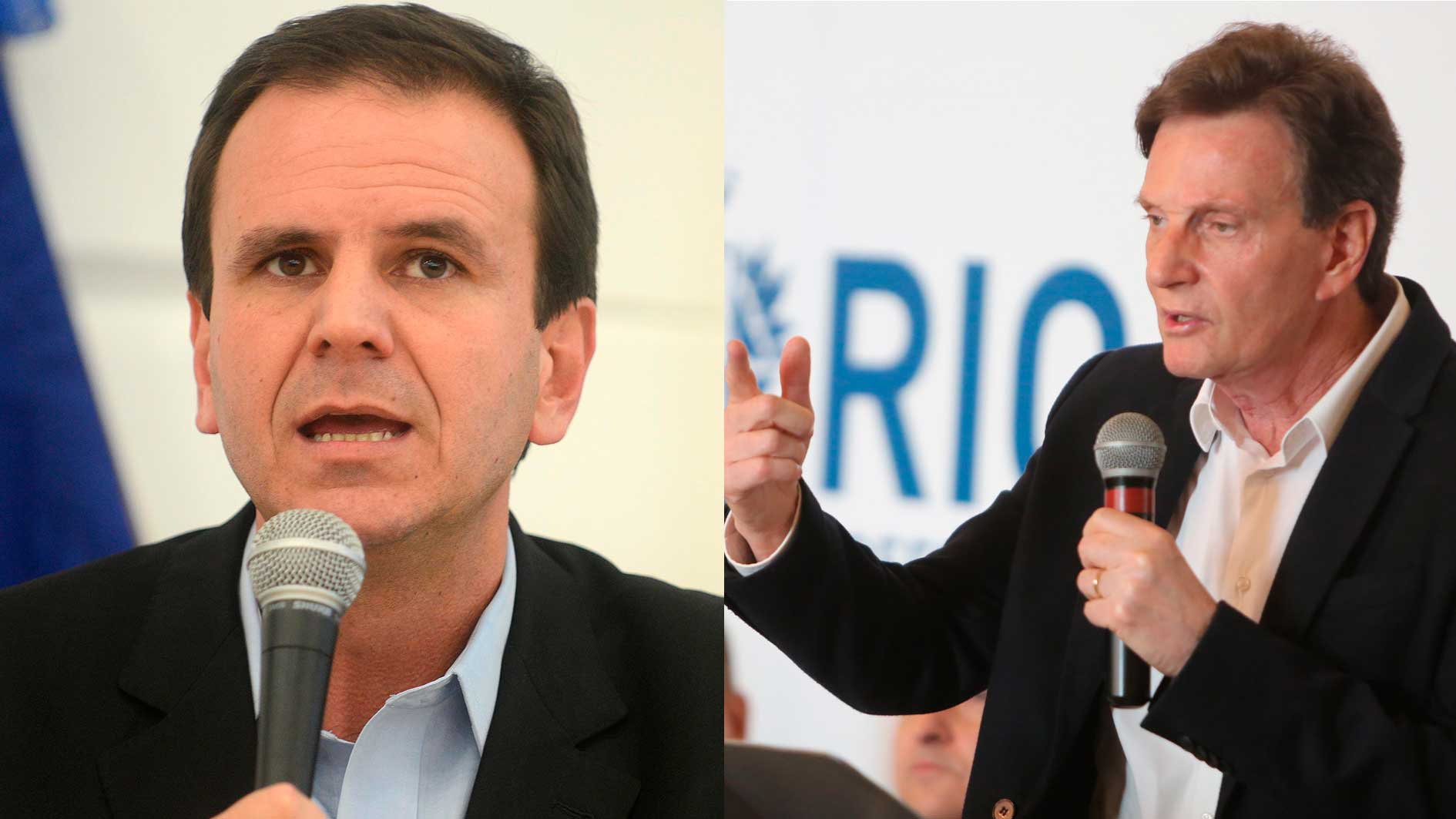 Eduardo Paes e Marcelo Crivella