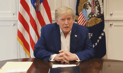 Decisão sobre alta Trump deve ser tomada no fim do dia, diz chefe de gabinete