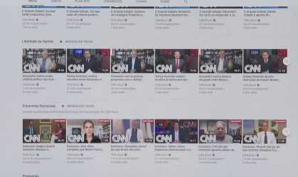 CNN Brasil chega a 1 milhão de inscritos no YouTube