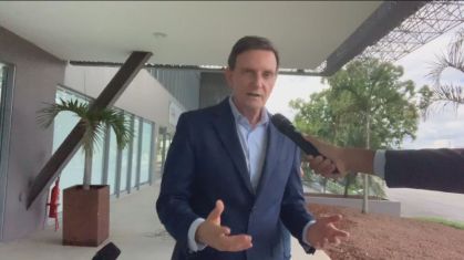 Prefeito do Rio de Janeiro, Marcelo Crivella em entrevista à CNN (22.mar.20)