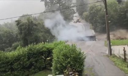 Tempestade Alex causa desabamento de ponte e explosão na França; veja o vídeo