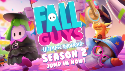 Capa da segunda temporada de Fall Guys