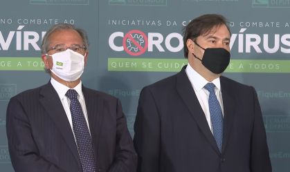 Guedes sobre Maia: 'nossa agenda é convergente'