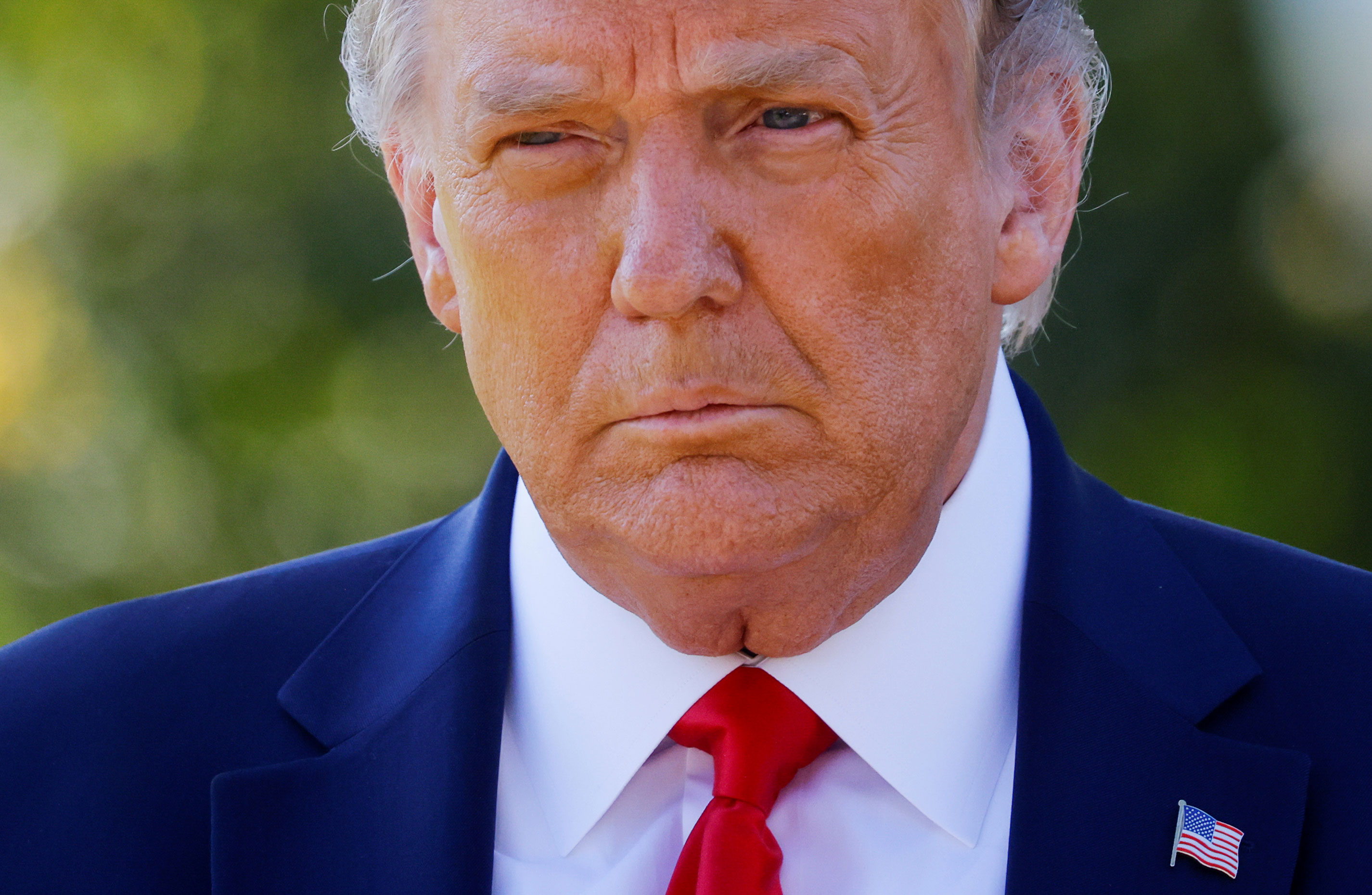 O presidente dos EUA Donald Trump