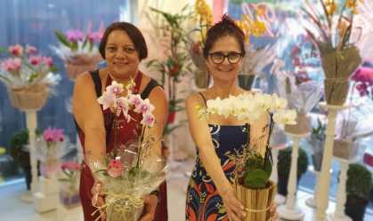 Prestes a fechar, floricultura distribui flores em SP para "alegrar a vida"