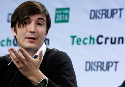 Vlad Tenev, co-fundador do app de investimento Robinhood, durante evento em New