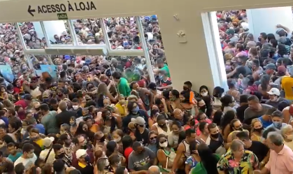 Após aglomeração, loja recém-inaugurada da Havan é fechada no Pará