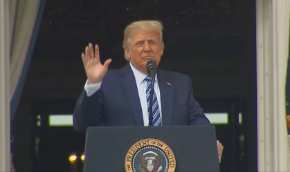 Negros, latinos, China e segurança: Os temas abordados por Trump em discurso