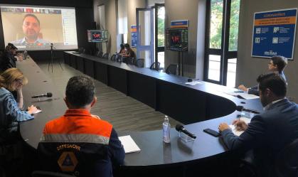 Governo de SP monta sala de emergência para até 250 pessoas em videoconferência