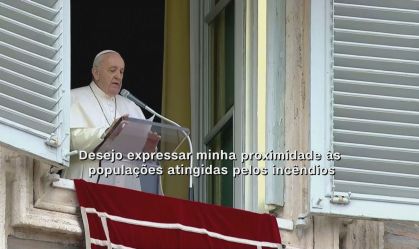 Papa Francisco manifesta preocupação com queimadas no Pantanal e nos EUA