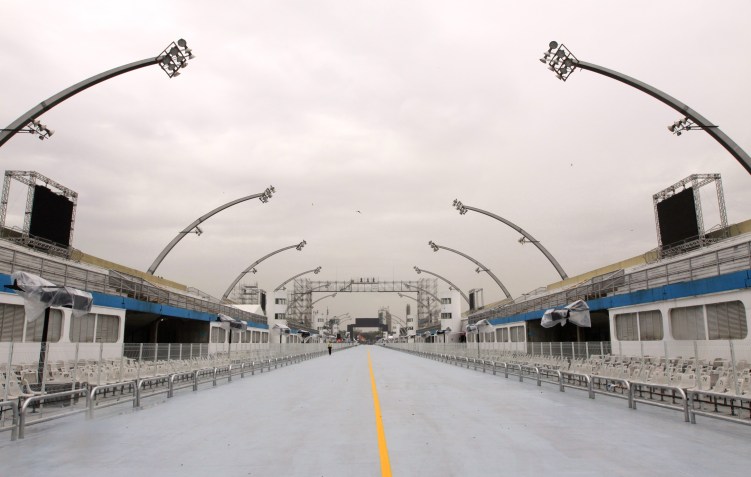 Sambódromo do Anhembi, em São Paulo / José Cordeiro/ SPTuris