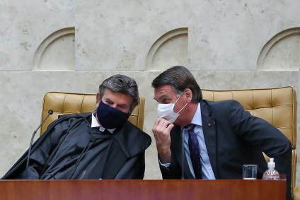 Jair Bolsonaro e Luiz Fux