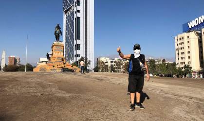 Coronavírus derruba protestos no Chile: 'Primeiro precisamos ficar vivos'