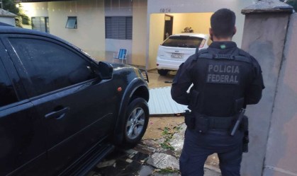 PF deflagra operação contra tráfico internacional na fronteira com o Paraguai