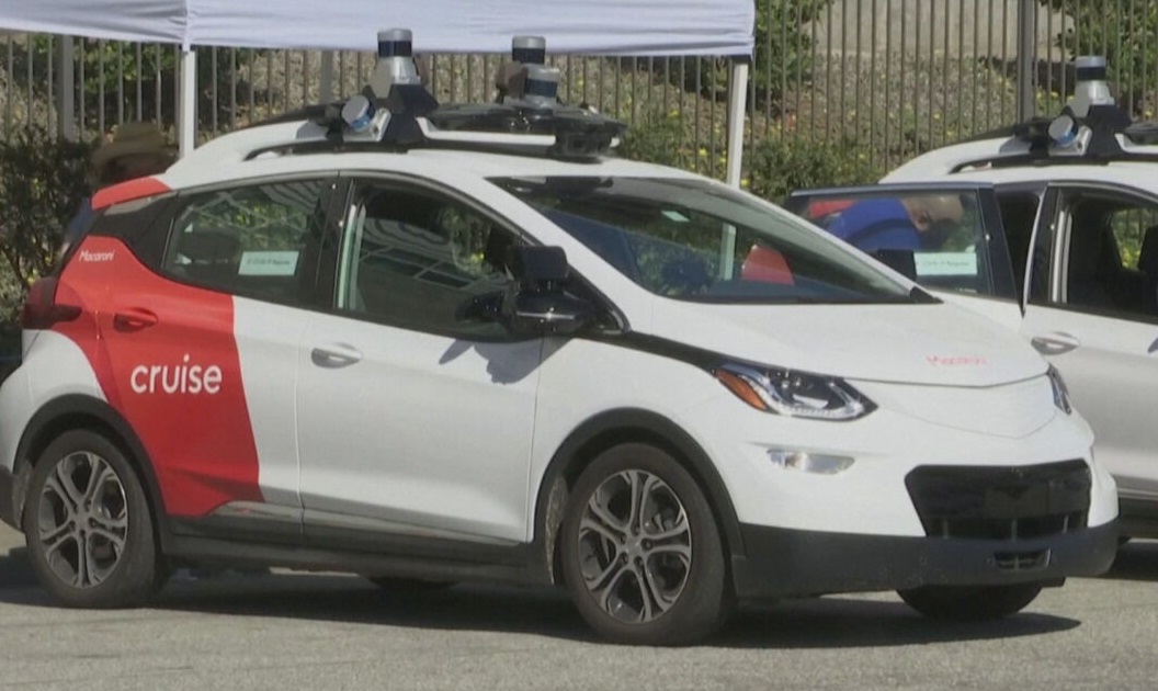 Modelo do carro autônomo que poderá circular nas ruas da Califórnia, nos EUA