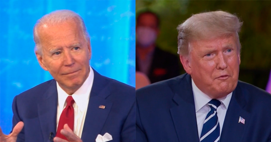 Trump e Biden