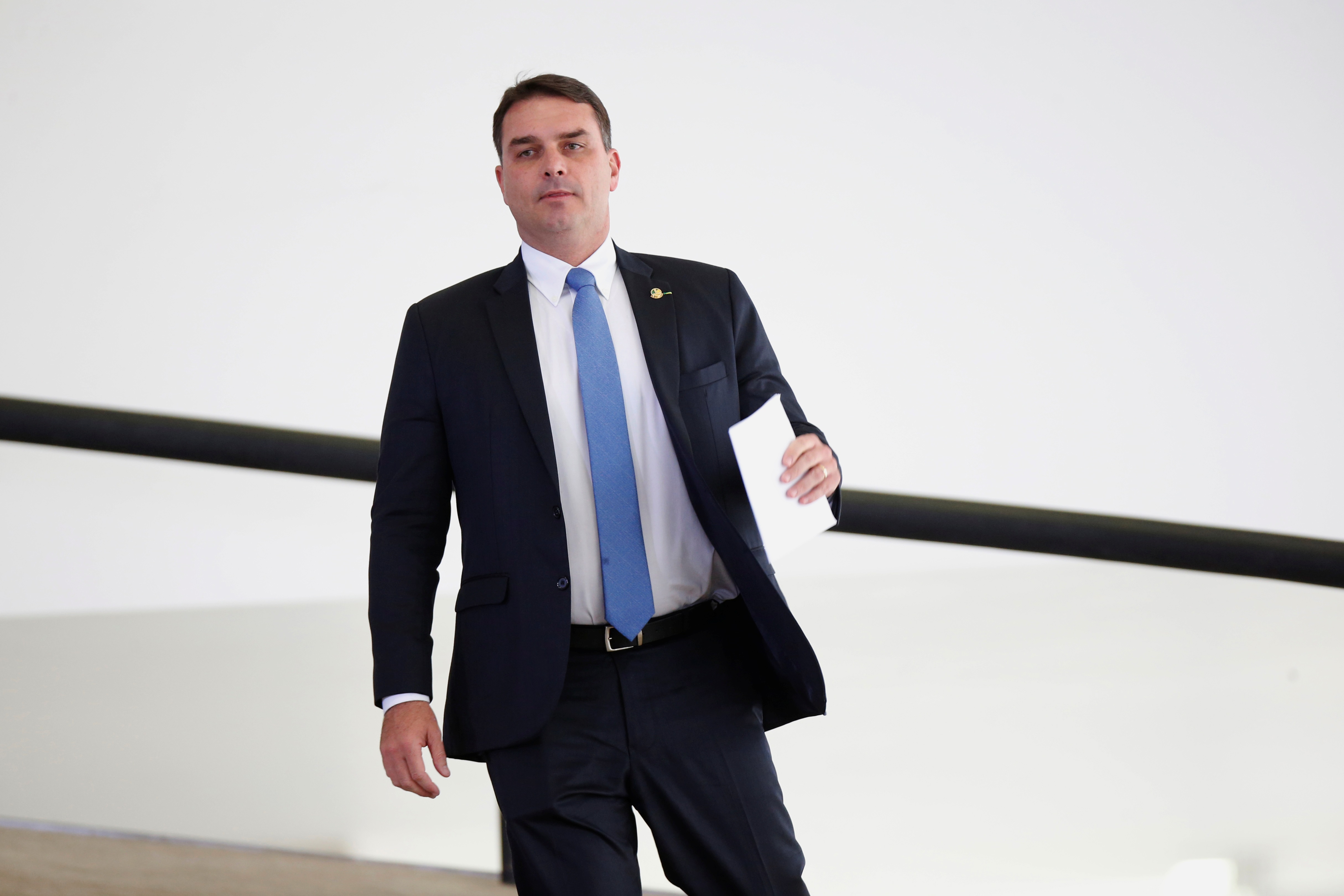 O senador Flávio Bolsonaro