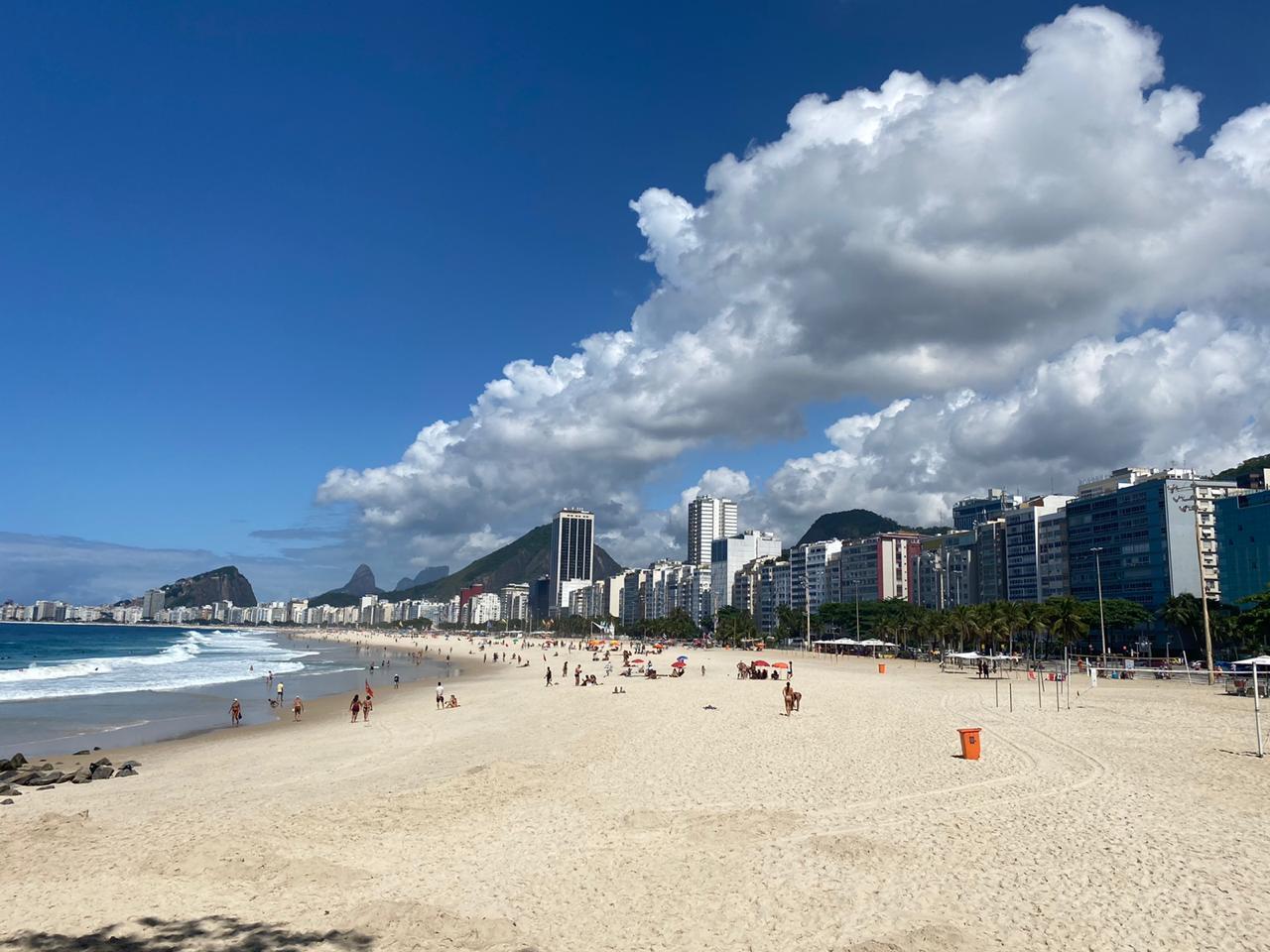 Rio de Janeiro tem sábado de temperatura amena
