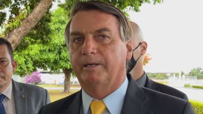 O presidente Jair Bolsonaro (sem partido)