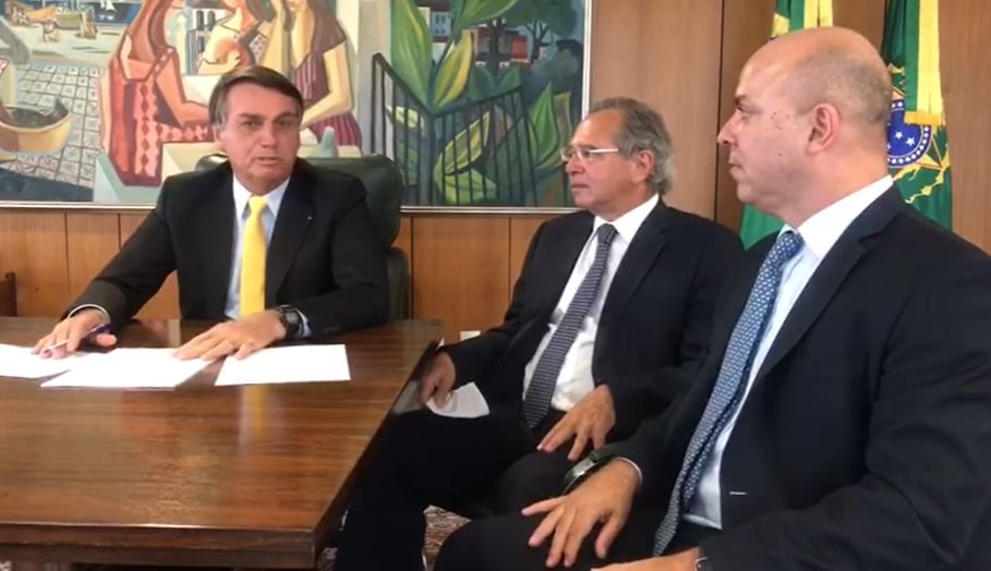 Jair Bolsonaro Paulo Guedes Carlos Alexandre da Costa