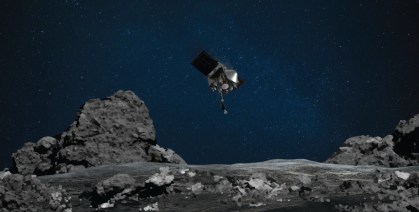 A nave espacial OSIRIS-REx da NASA