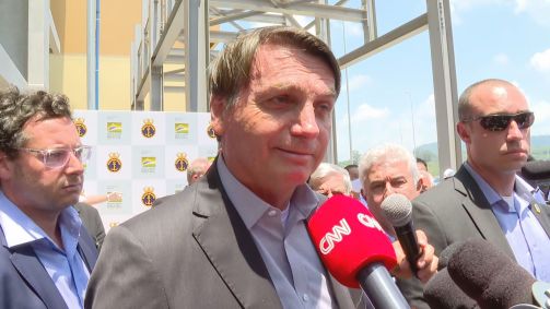 O presidente Jair Bolsonaro (sem partido)