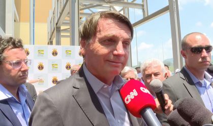 O presidente Jair Bolsonaro (sem partido)