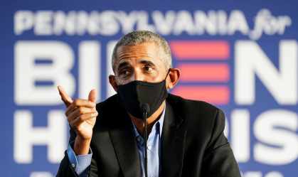 Obama em campanha pot biden