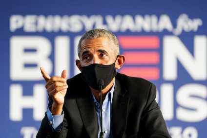 Obama em campanha pot biden