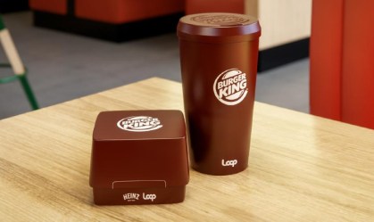 Burger King começará a testar embalagens reutilizáveis em seus restaurantes