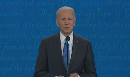 Pesquisa CNN: Biden vence último debate presidencial