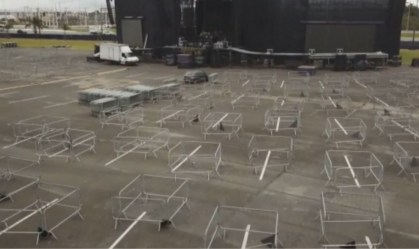 PR: Arena adaptada realiza primeiro show com distanciamento social do país