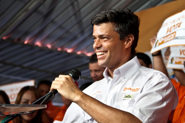 O líder oposicionista venezuelano Leopoldo López • Foto: Danieldominguez19/Wikimedia Commons