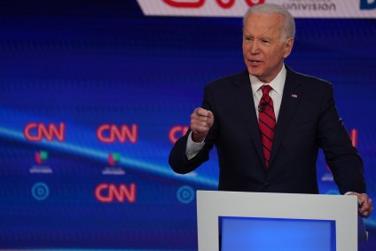 O ex-vice-presidente Joe Biden, pré-candidato democrata à Presidência dos Estado