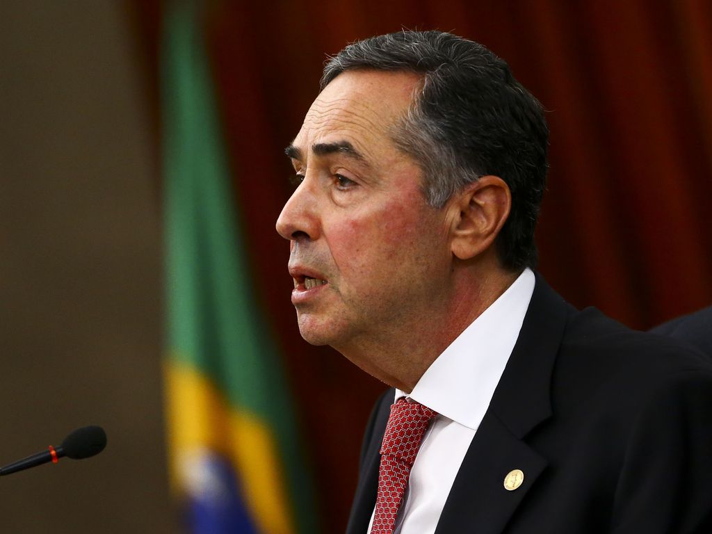 O presidente do Tribunal Superior Eleitoral, Luís Roberto Barroso