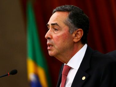 O presidente do Tribunal Superior Eleitoral, Luís Roberto Barroso