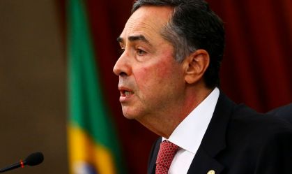O presidente do Tribunal Superior Eleitoral, Luís Roberto Barroso