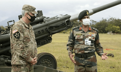 Exércitos da Índia e dos Estados Unidos irão promover exercícios conjuntos