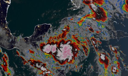 Furacão Zeta toca solo no México, perde força e se torna tempestade tropical