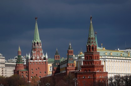 Vista do Kremlin, em Moscou