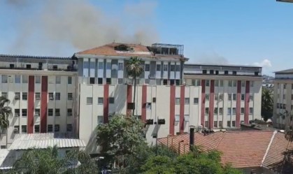Incêndio atinge Hospital Federal de Bonsucesso, no Rio