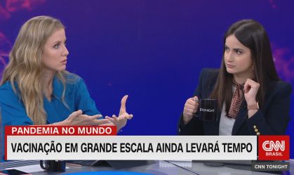 CNN Tonight: vacinação em grande escala ainda levará tempo