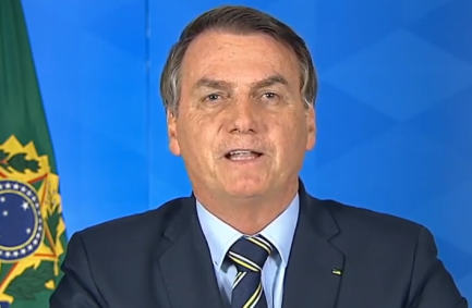 O presidente Jair Bolsonaro faz pronunciamento sobre o novo coronavírus