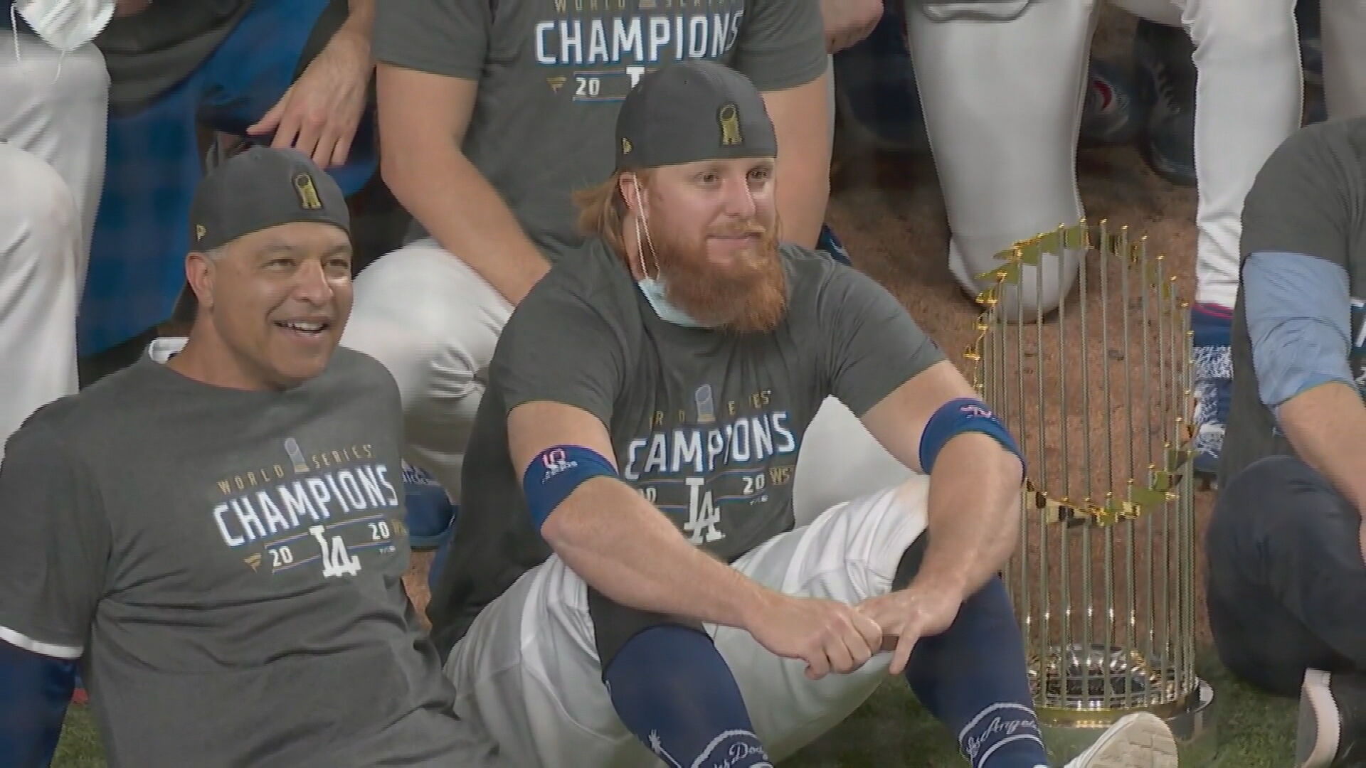 O rebatedorJustin Turner, do Dodgers