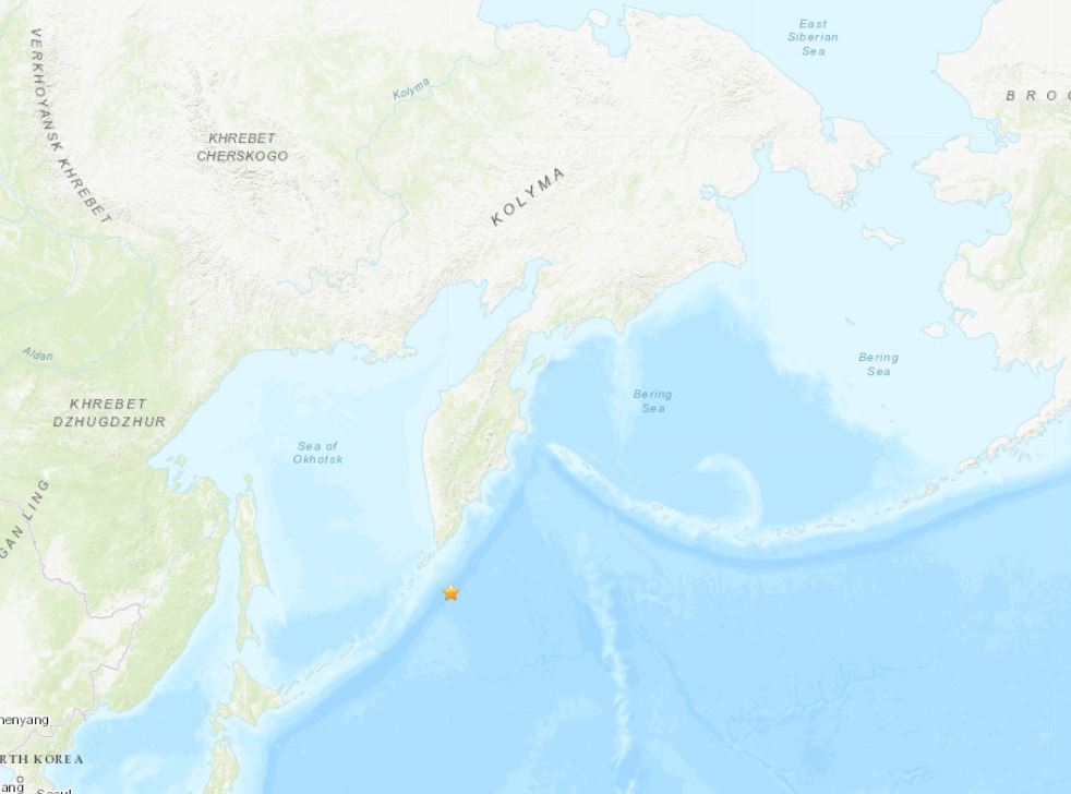 Região russa atingida por terremoto 