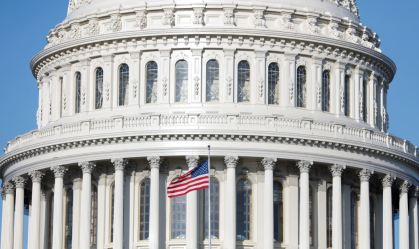 Capitólio, sede do Congresso americano em Washington