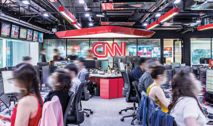 Redação da CNN, na Avenida Paulista, em São Paulo