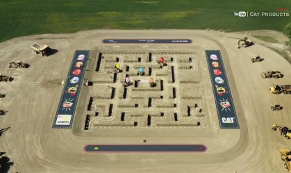 Empresa cria labirinto gigante inspirado no  game 'Pac-Man'