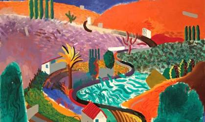Paisagem mais importante de David Hockney pode ser vendida por mais de US$ 35 mi
